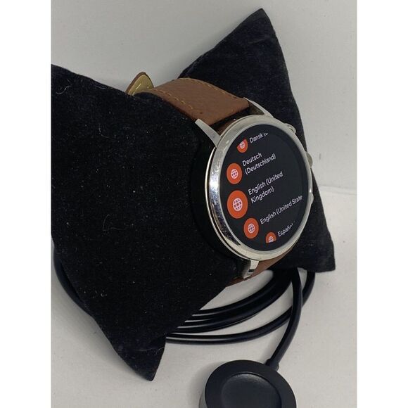 Fossil Gen 4 Authentic Digital Dial Smart Watch Custom Band FTW6014 AB180 - Picture 3 of 10